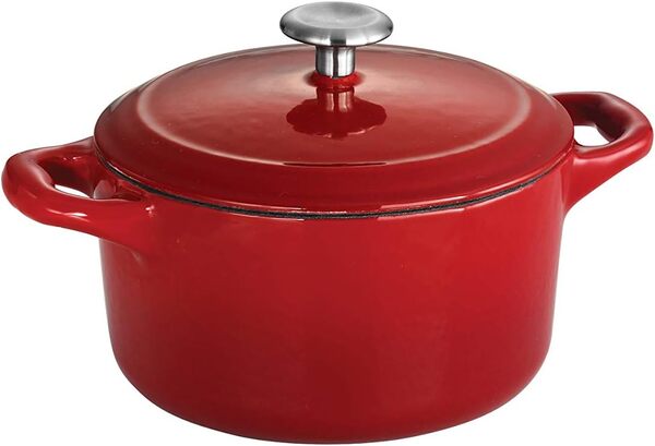 Tramontina Cocotte 80131/056DS Fonte émaillée graduée Rouge 680 ml