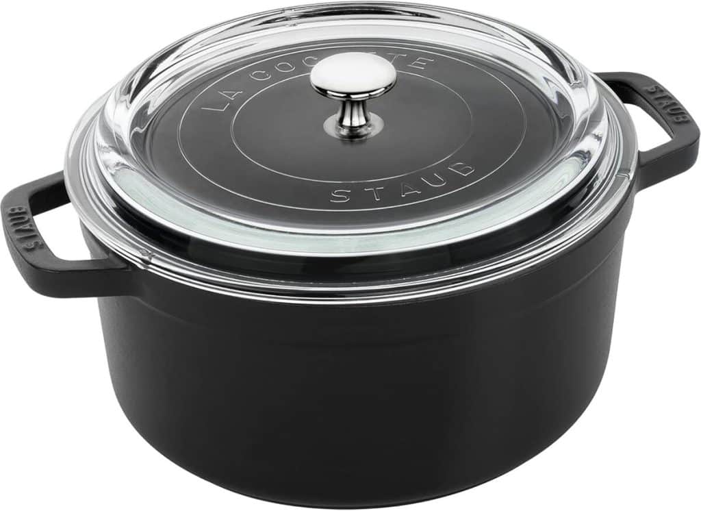 Test : cocotte en fonte Staub ronde 4 l noir