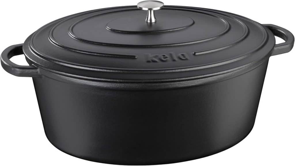 Test de la cocotte en fonte kela Calido 9, 3L
