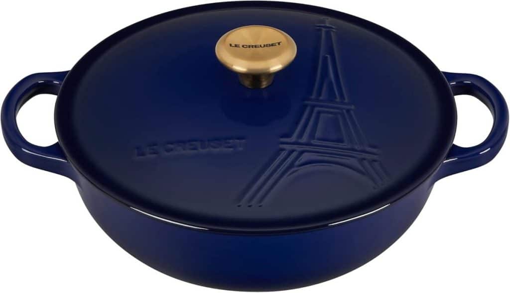 Test de la cocotte en fonte Le Creuset Tour Eiffel 2, 5 l indigo