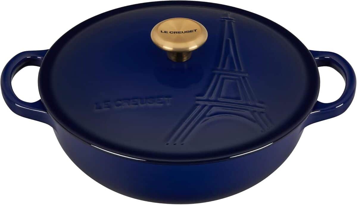 Test de la cocotte en fonte Le Creuset Tour Eiffel 2, 5 l indigo
