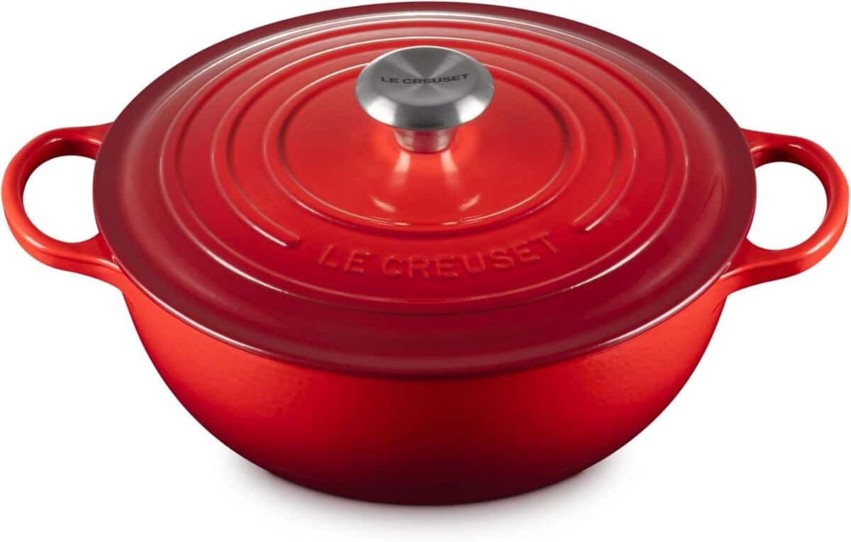 Test de la marmite en fonte Le Creuset Signature 26 cm