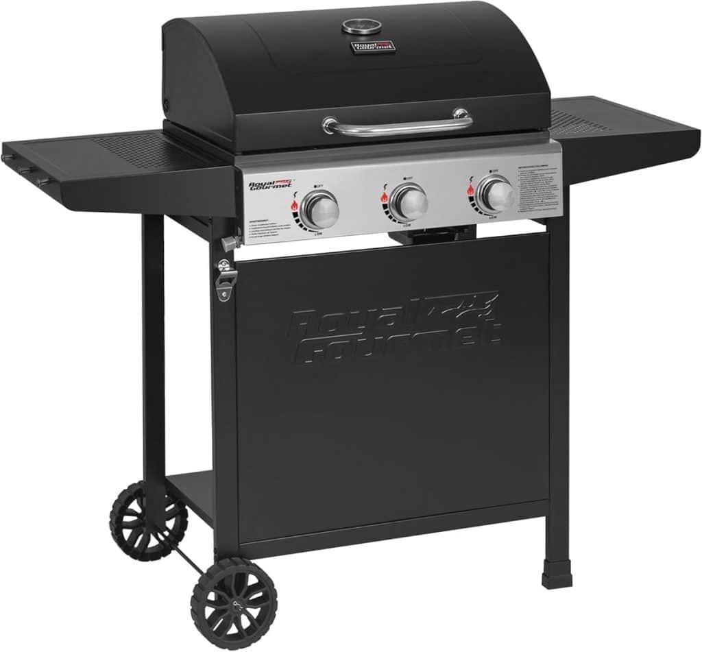 Test du barbecue gaz Royal Gourmet : 3 brûleurs et 9 kW pour le jardin et le camping