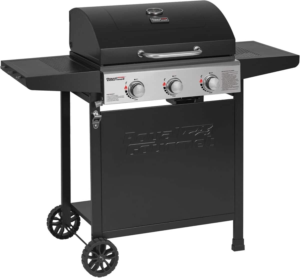 Test du barbecue gaz Royal Gourmet : 3 brûleurs et 9 kW pour le jardin et le camping
