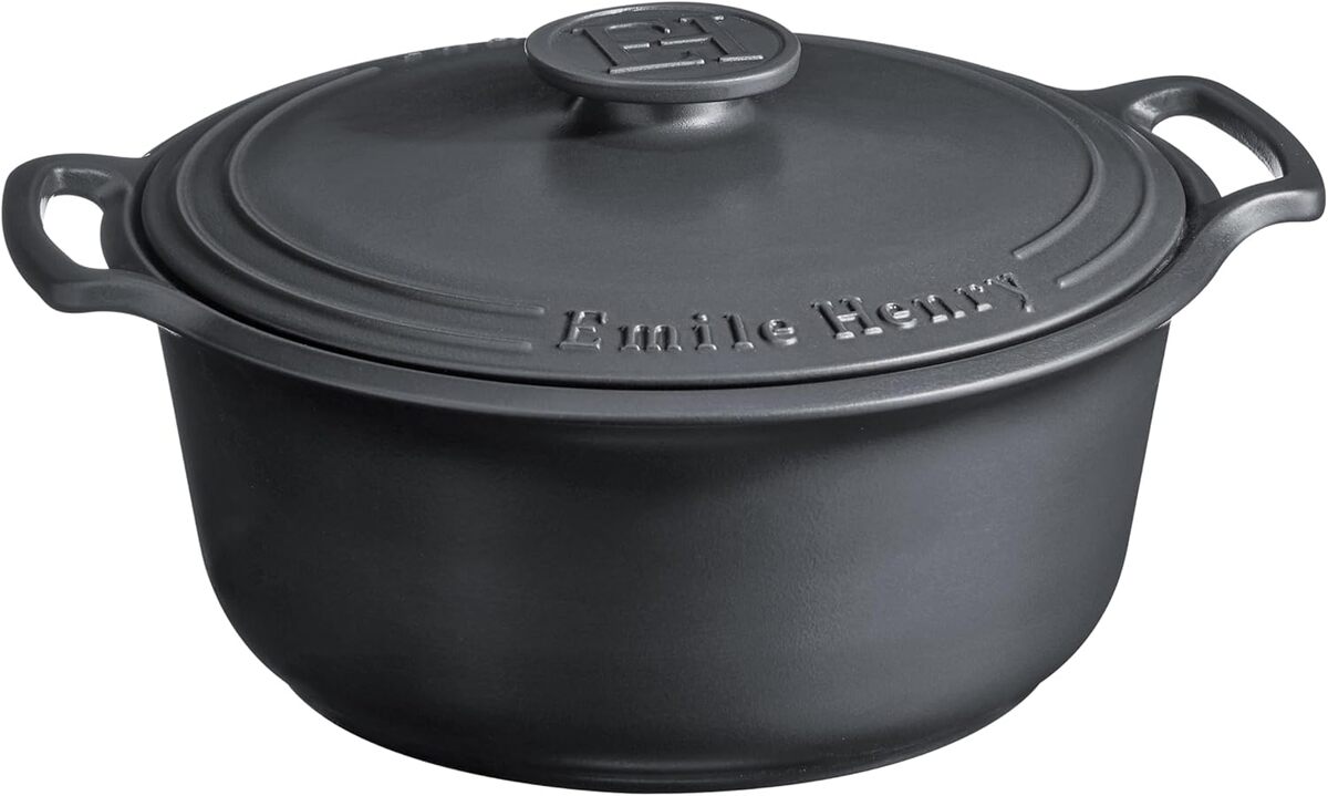 Test du faitout rond Emile Henry SUBLIME Graphite 7, 5 l