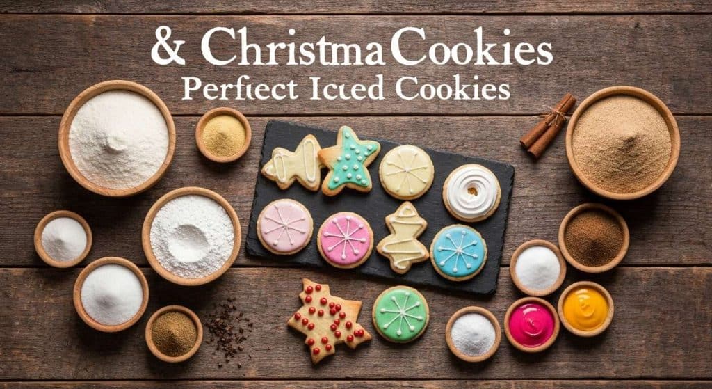 Biscuits de Noël : recette de biscuits glacés parfaits