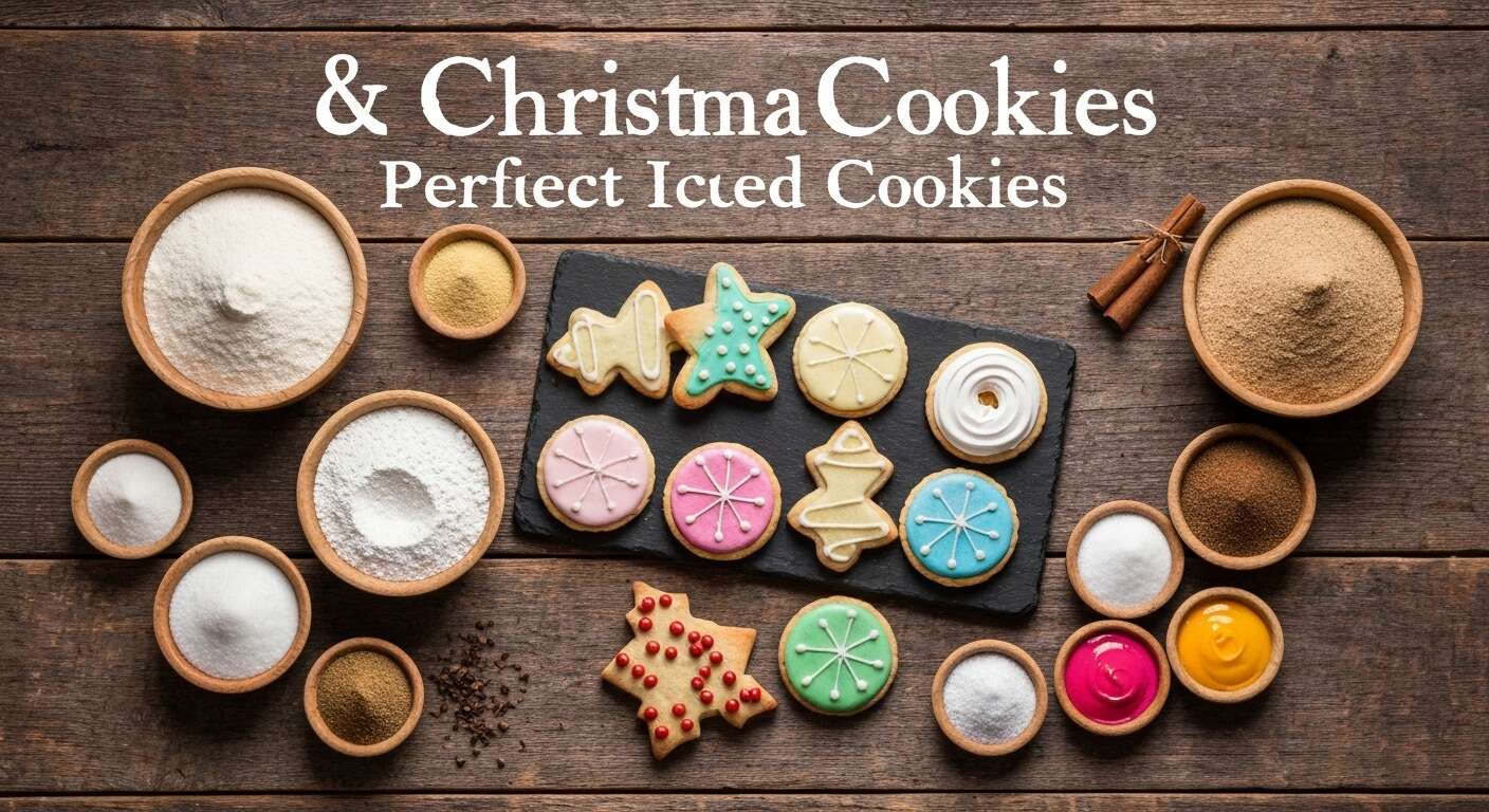 Biscuits de Noël : recette de biscuits glacés parfaits