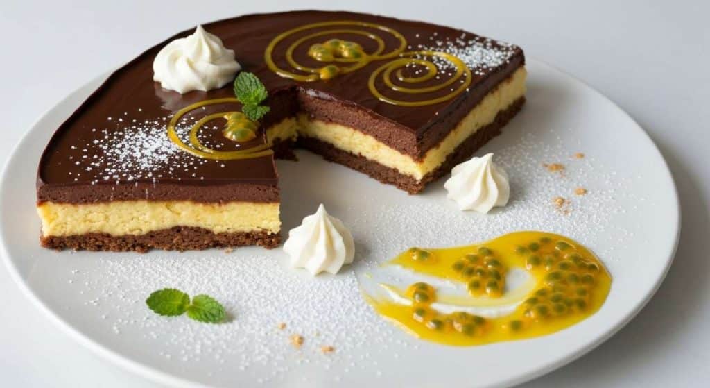 Vacherin Glacé Chocolat Passion : recette Gourmande