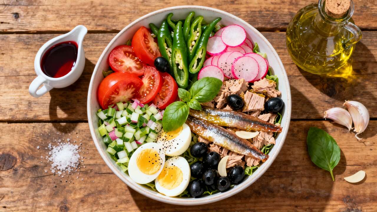 Salade Niçoise : recette Authentique et Savoureuse