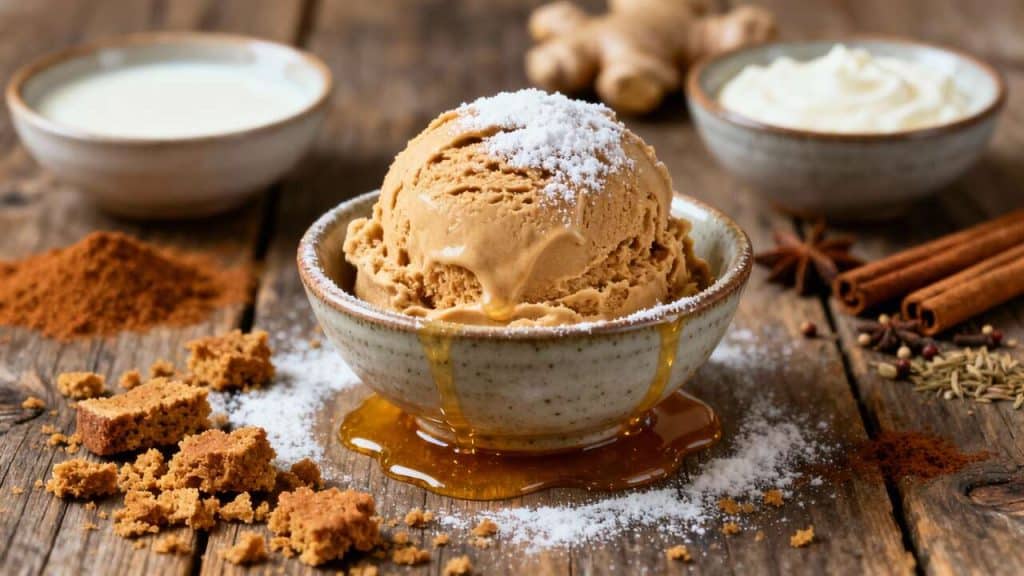 Recette de glace au pain d'épices : un dessert gourmand