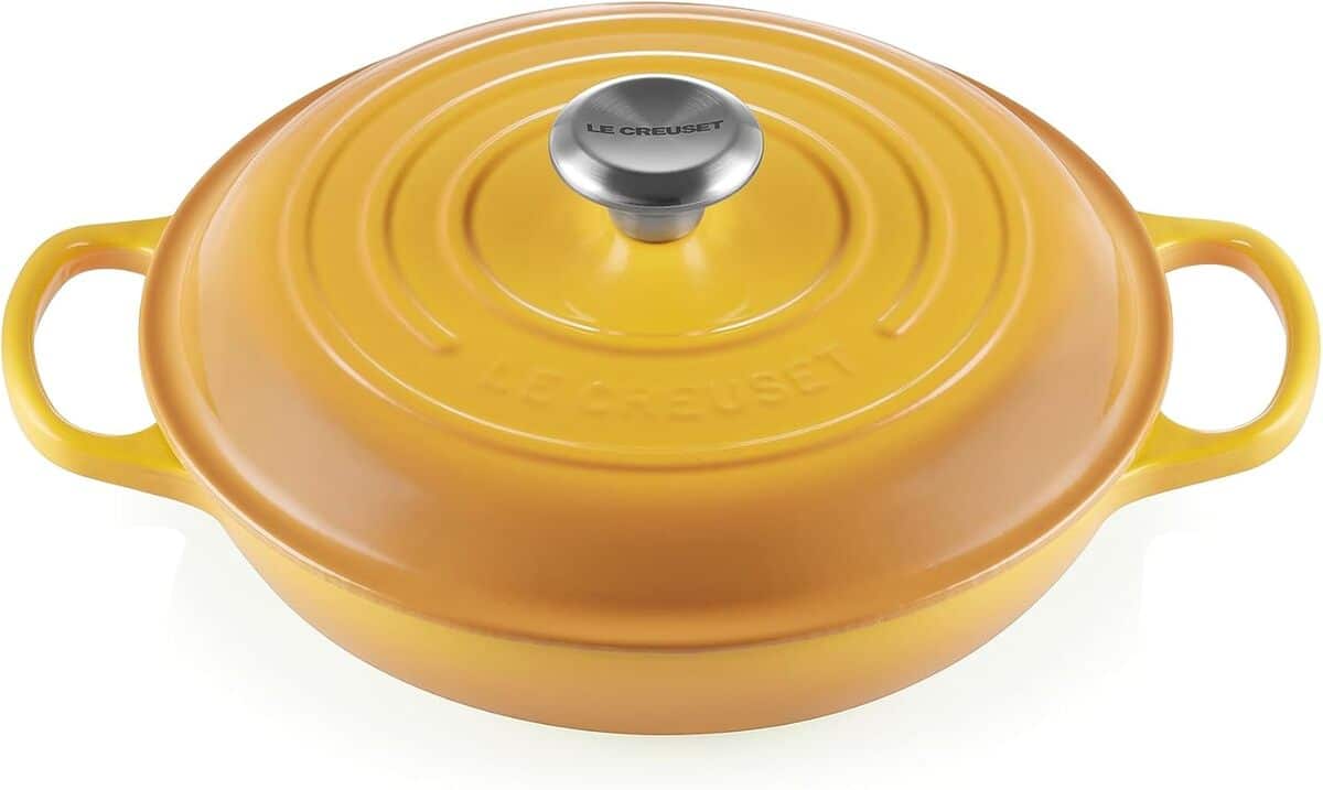 Test du faitout Le Creuset Signature en fonte émaillée 26 cm