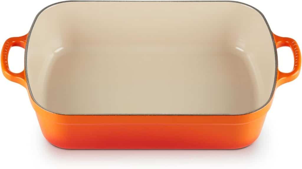 Test du plat rectangulaire Le Creuset Signature 33 cm