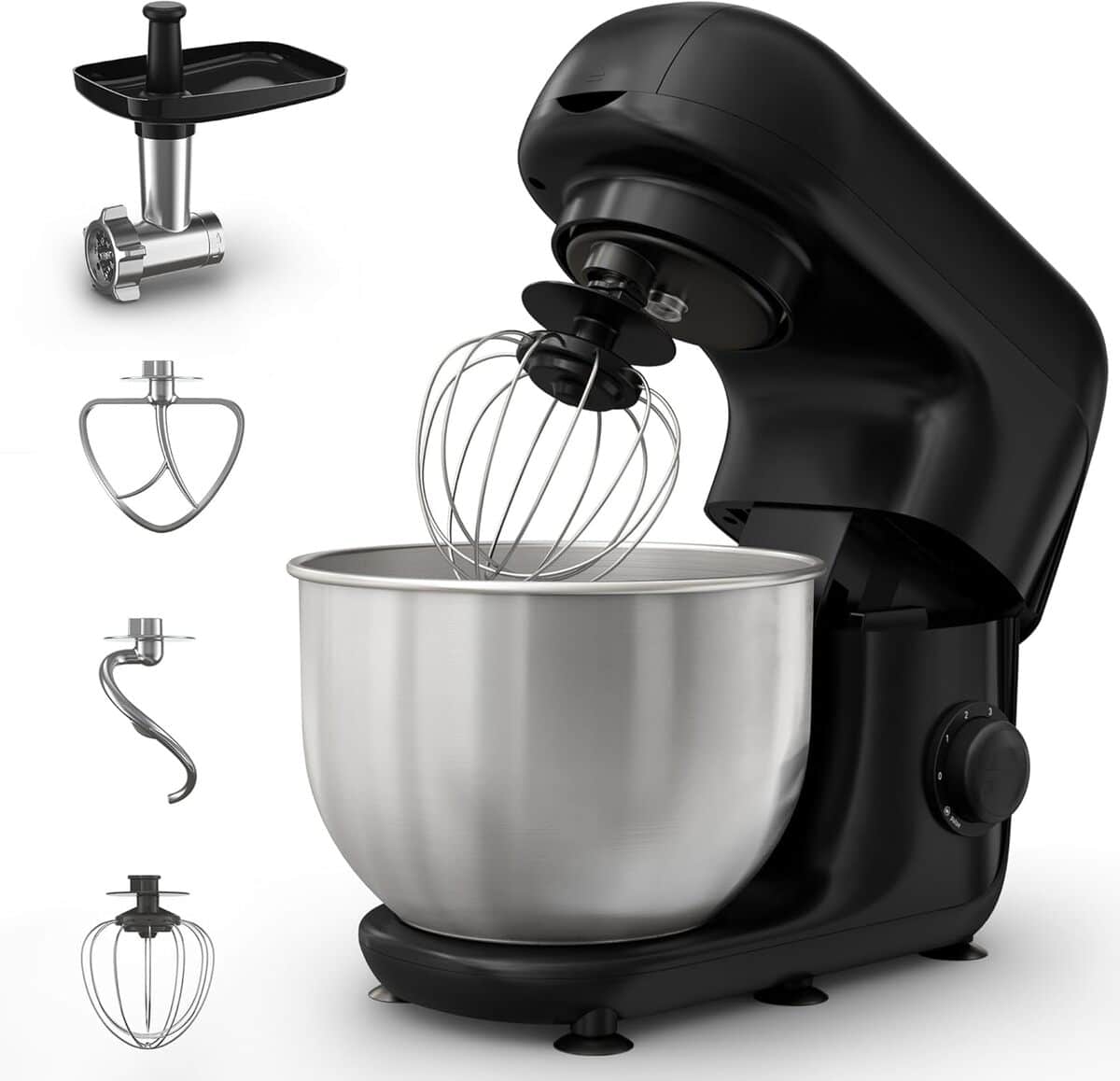 Test du robot pâtissier Moulinex Bake essential 800 W noir
