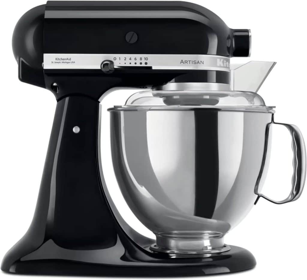 Test KitchenAid Artisan : robot pâtissier multifonctions 4, 6 L noir onyx