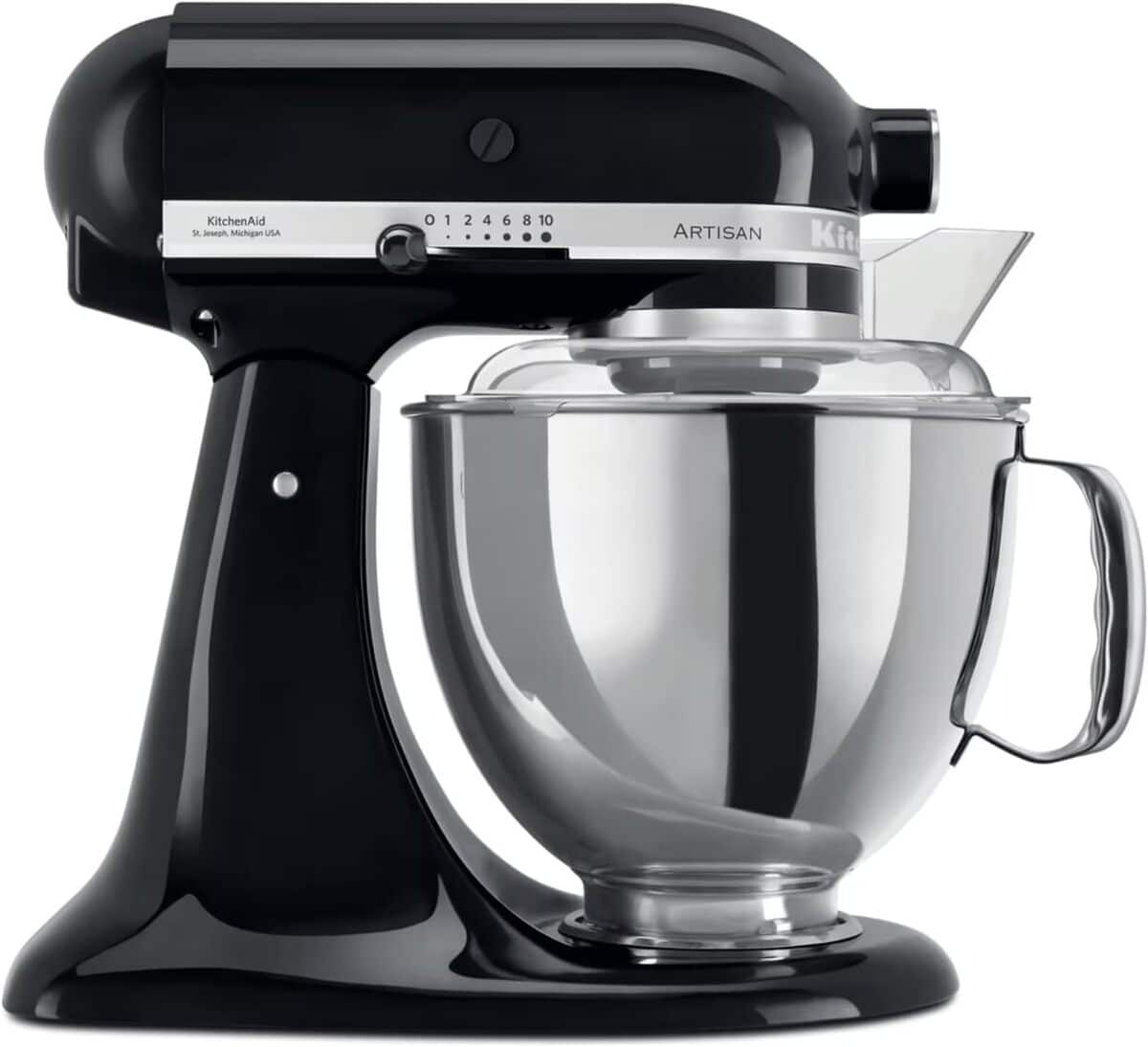 Test KitchenAid Artisan : robot pâtissier multifonctions 4, 6 L noir onyx