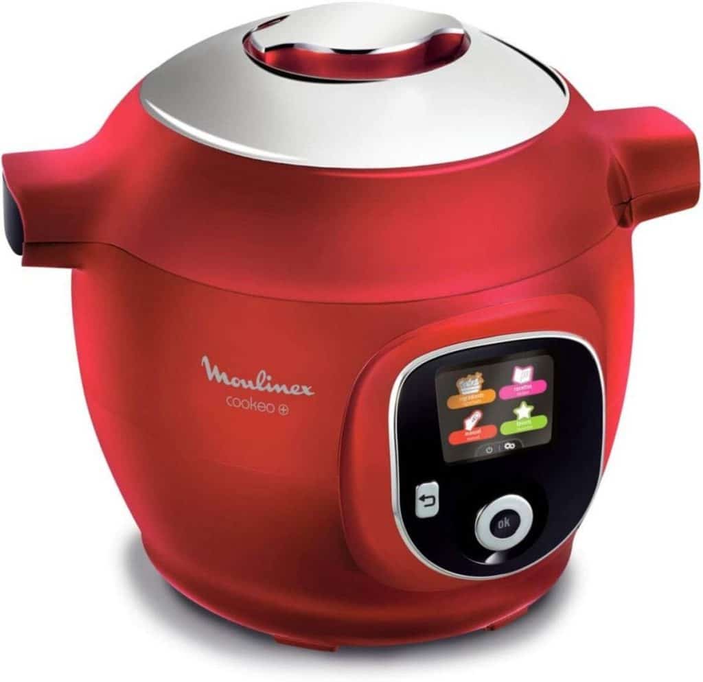 Test : moulinex Cookeo+ 6L, multicuiseur intelligent rouge