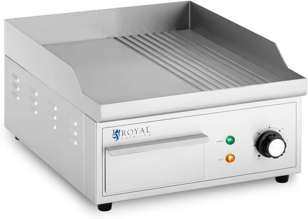 Test : plancha électrique Royal Catering RCPG45-M - puissance de 2 000 W