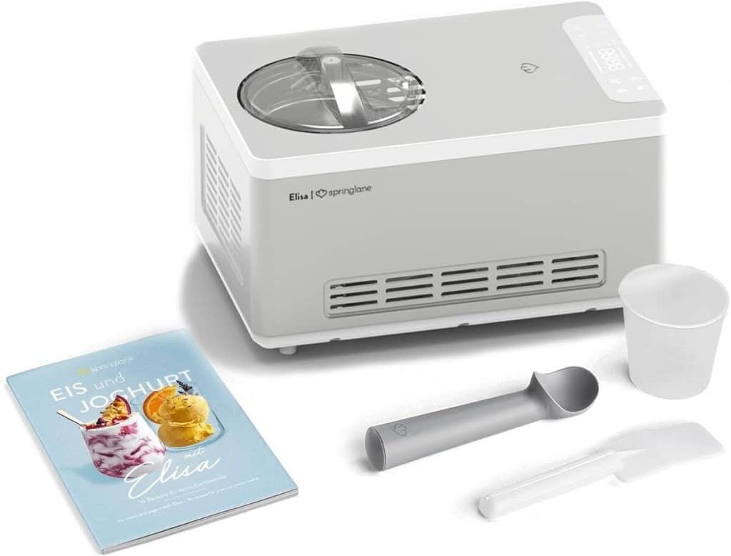 Test : springlane sorbetière et yaourtière Elisa 180 W, efficacité garantie