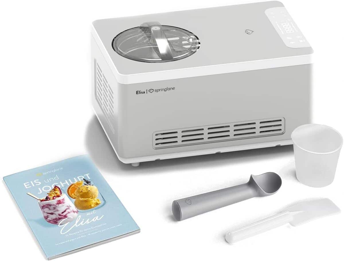 Test : springlane sorbetière et yaourtière Elisa 180 W, efficacité garantie