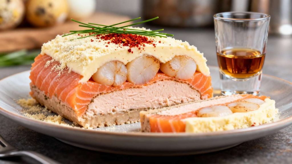 Terrine de Saint-Jacques au Saumon : recette Gourmande