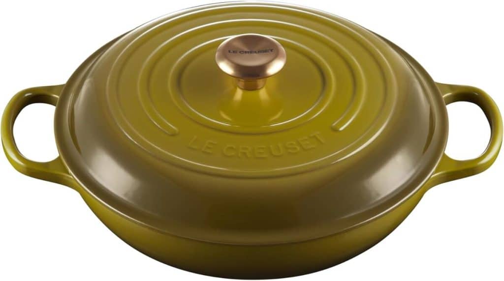 Essai de la cocotte braiser Signature de Creuset en fonte émaillée 3, 5 l