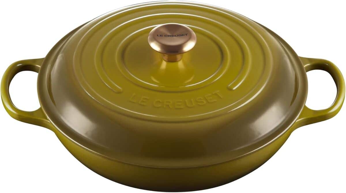 Essai de la cocotte braiser Signature de Creuset en fonte émaillée 3, 5 l