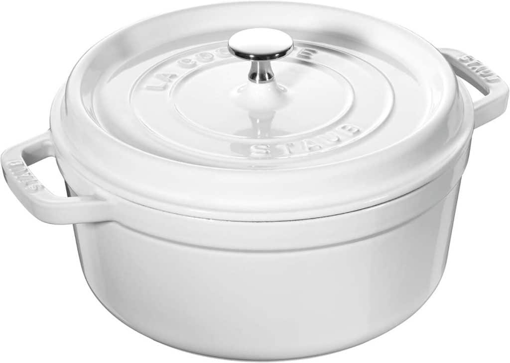 Test Cocotte Ronde 4 Litres Blanche Staub