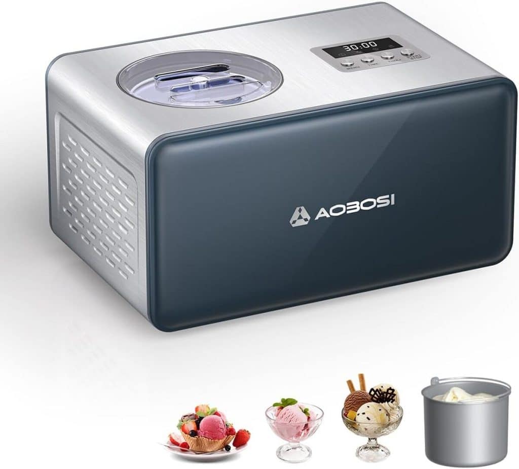 Test de la sorbetière 1, 6L AAOBOSI : 4 modes tout-en-un