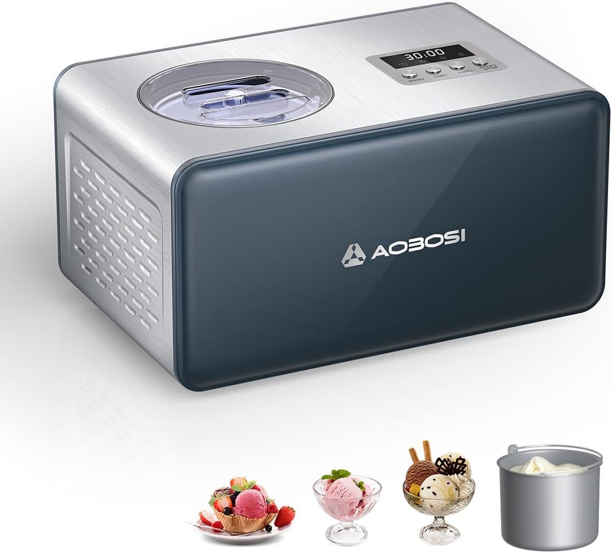 Test de la sorbetière 1, 6L AAOBOSI : 4 modes tout-en-un