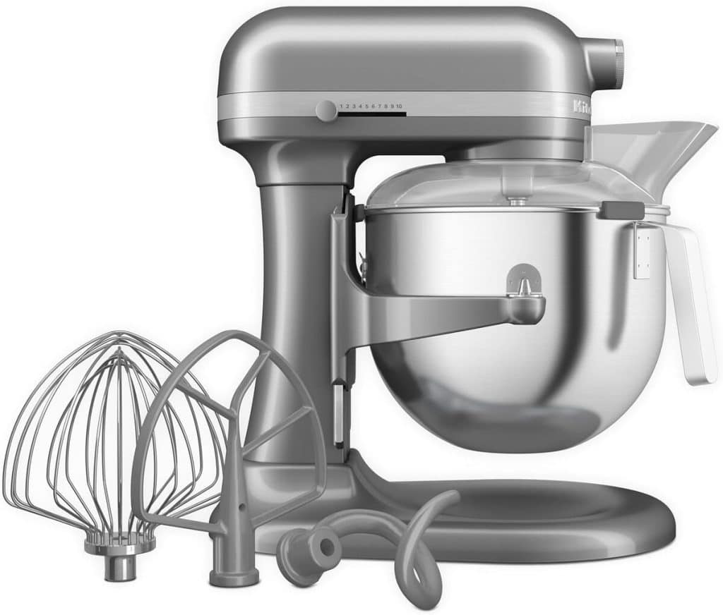 Test du robot pâtissier KitchenAid Heavy Duty 6, 6L gris argent