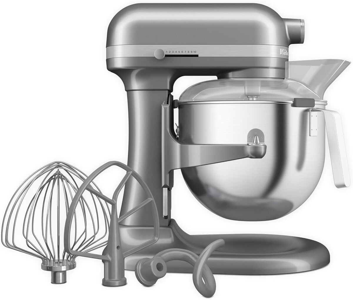 Test du robot pâtissier KitchenAid Heavy Duty 6, 6L gris argent