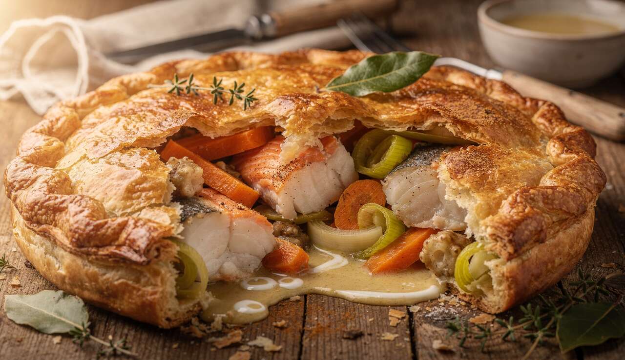 Recette Waterzoï de Poisson et Légumes Oubliés en Croûte