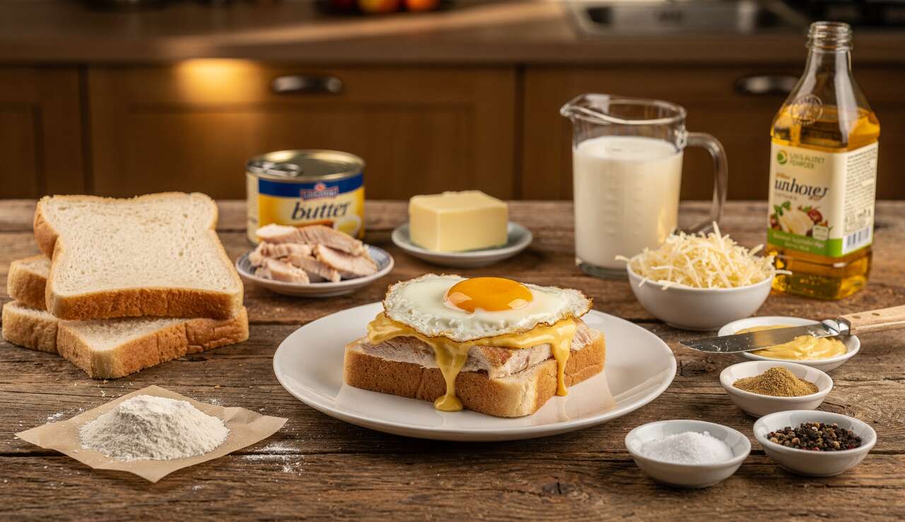 Recette croque-madame au poulet : conseils et préparation