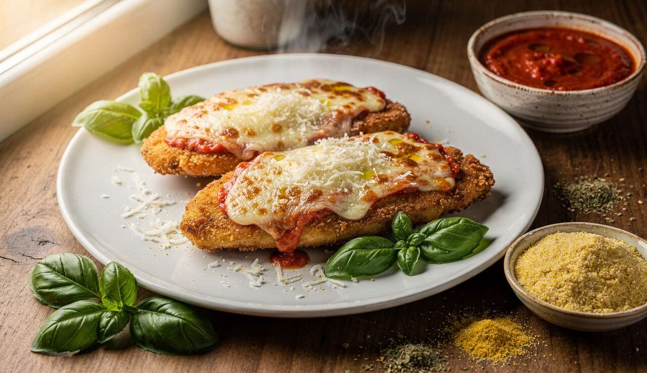 Recette de poulet parmigiana : facile et délicieux