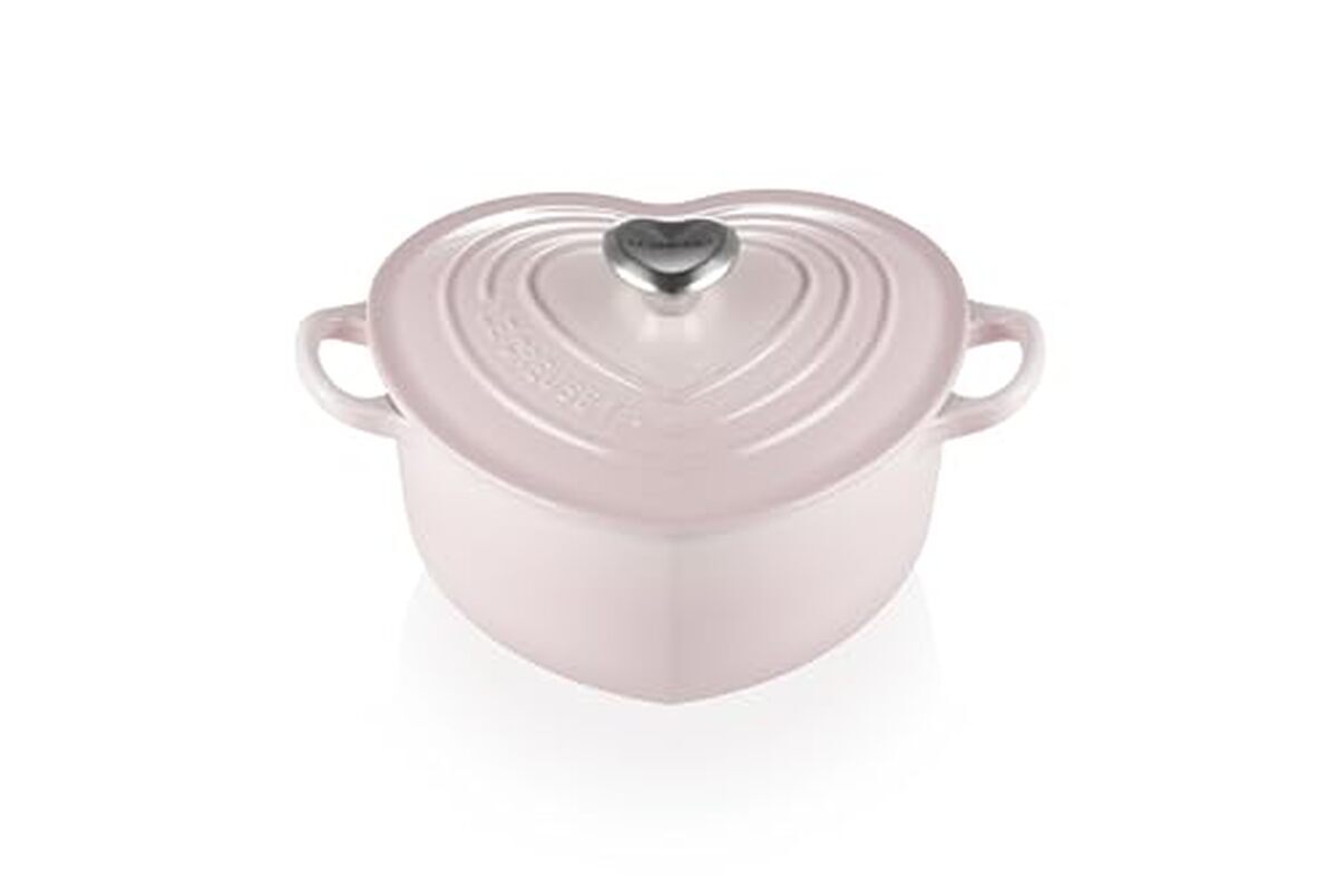 Test : casserole Le Creuset en cœur rose 20 cm