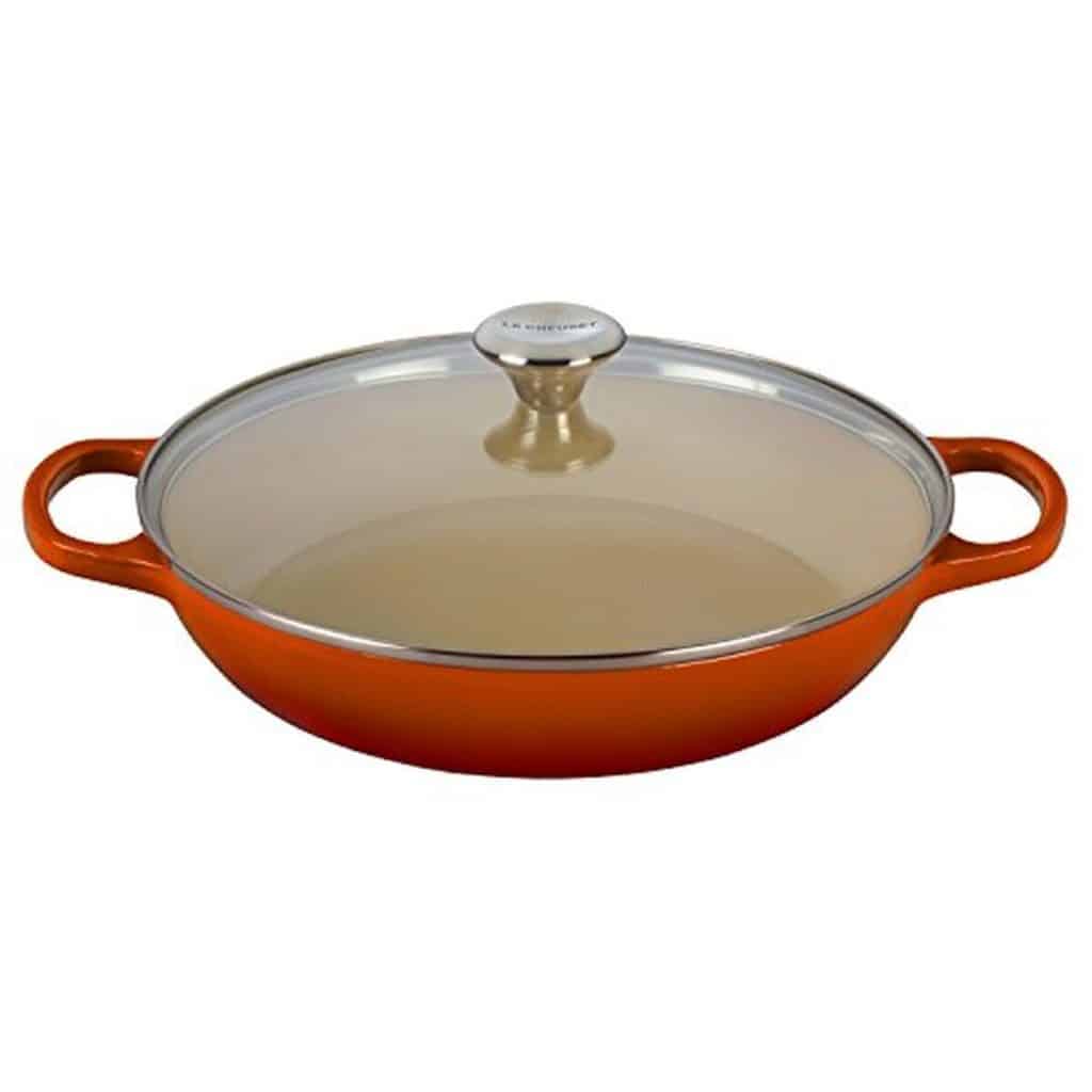 Test : cocotte en fonte émaillée Le Creuset 3 1/2 Quart flamme