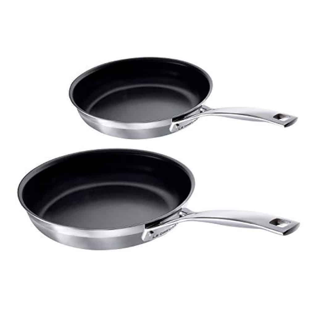 Test des poêles Le Creuset 3-Ply, le duo incontournable