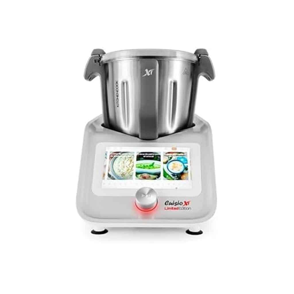 Test du robot cuiseur Cuisioxtconnect 800 recettes Kitchencook gris