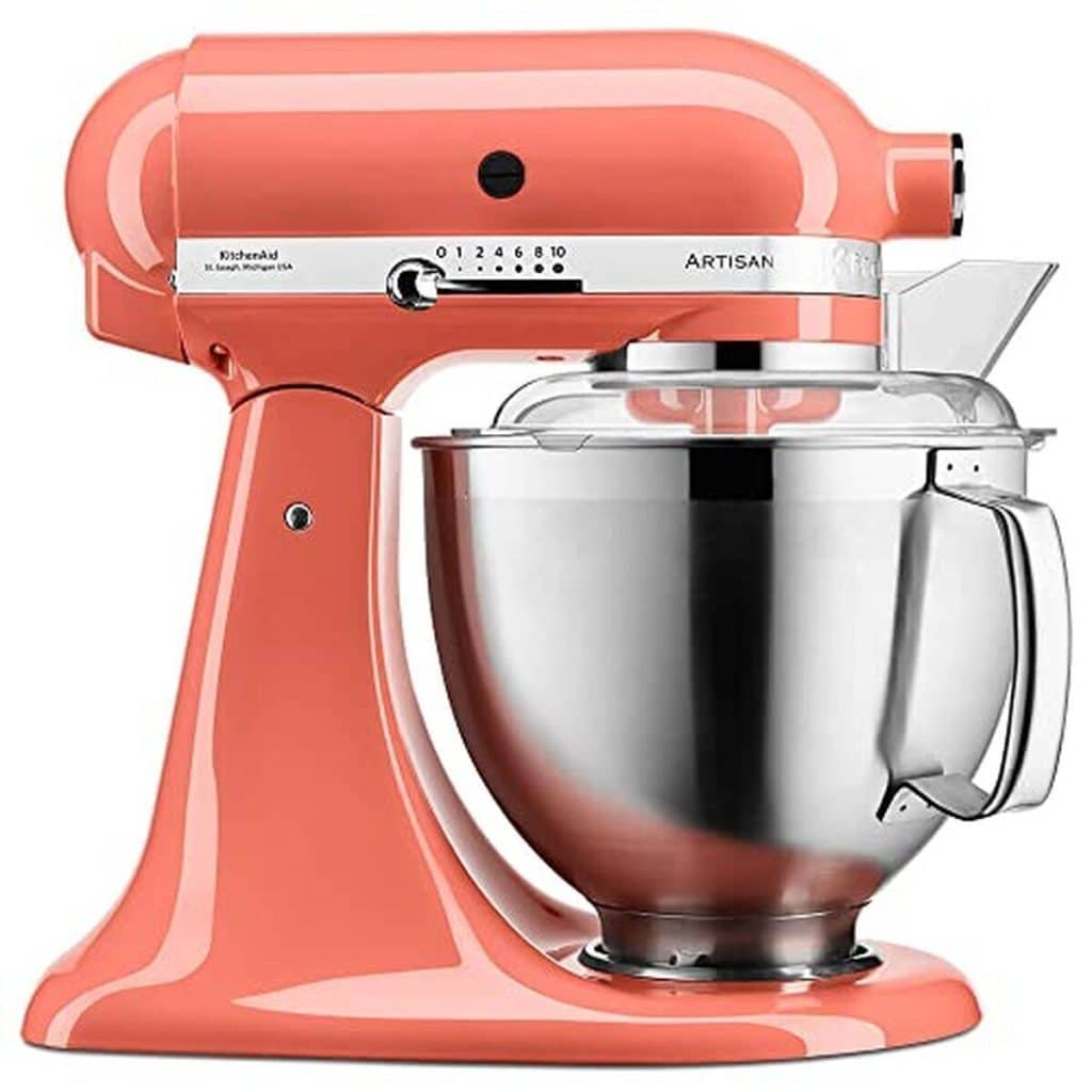 Test du robot de cuisine KitchenAid Artisan 5KSM185PS (corail)