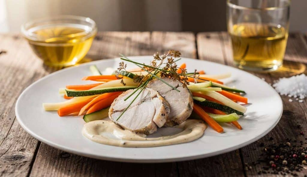 Ballotine de poisson aux légumes de saison : recette savoureuse