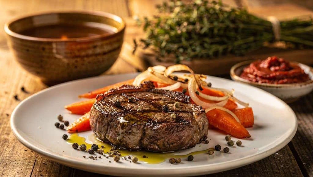 Pavé de bœuf au bouillon : recette gourmande et facile
