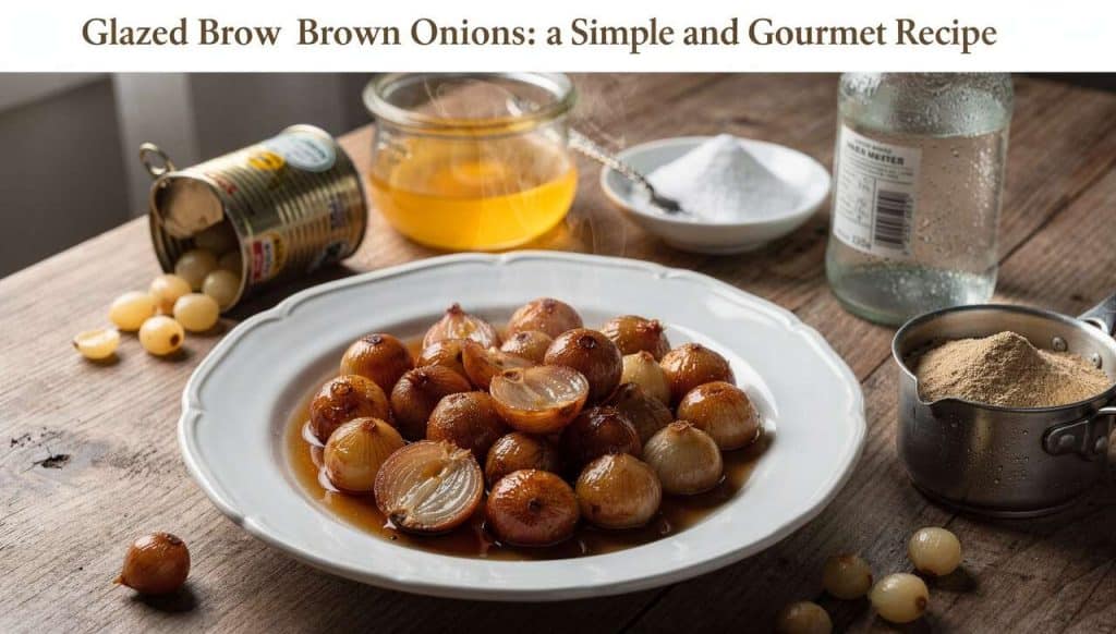 Oignons glacés à brun : recette gourmande et simple