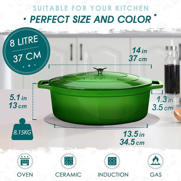 Découvrez notre analyse détaillée de la cocotte ovale vancasso 8L : une performance exceptionnelle sur tous types de feux et une capacité idéale pour vos plats familiaux.