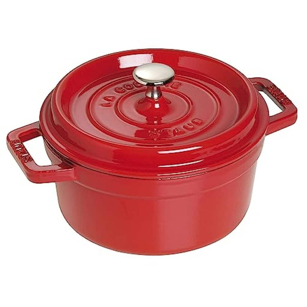 Test : cocotte ronde STAUB en fonte 2, 75 l cerise