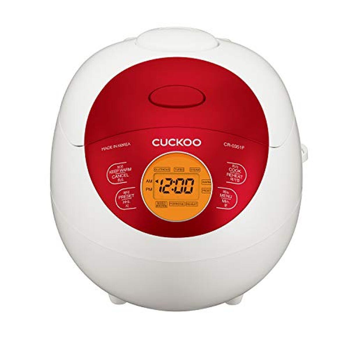 Test du cuiseur à riz CUCKOO CR-0351F : performance compacte pour 3 personnes