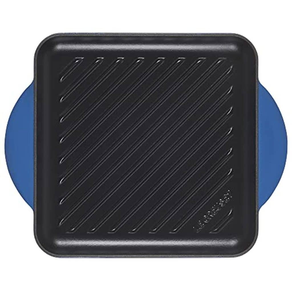 Test du gril carré en fonte de 24, 1 cm Le Creuset Marseille
