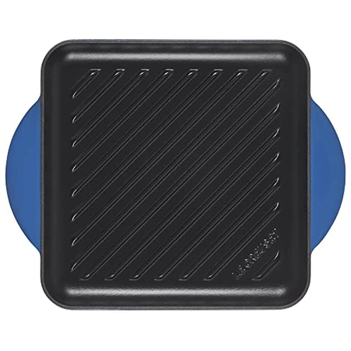 Test du gril carré en fonte de 24, 1 cm Le Creuset Marseille