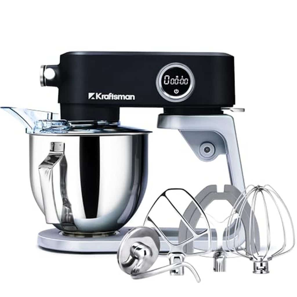 Test du robot pâtissier Kraftsman : 5 L, 8 vitesses, tout en métal
