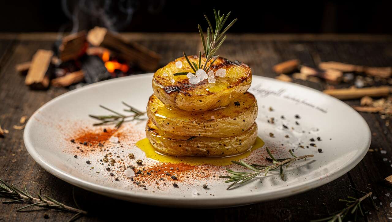 Lapigrill : charlottes fumées au romarin - Recette gourmande