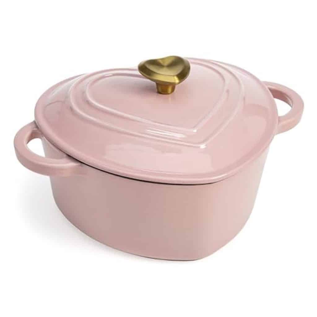 Test de la cocotte en fonte cœur Paris Hilton